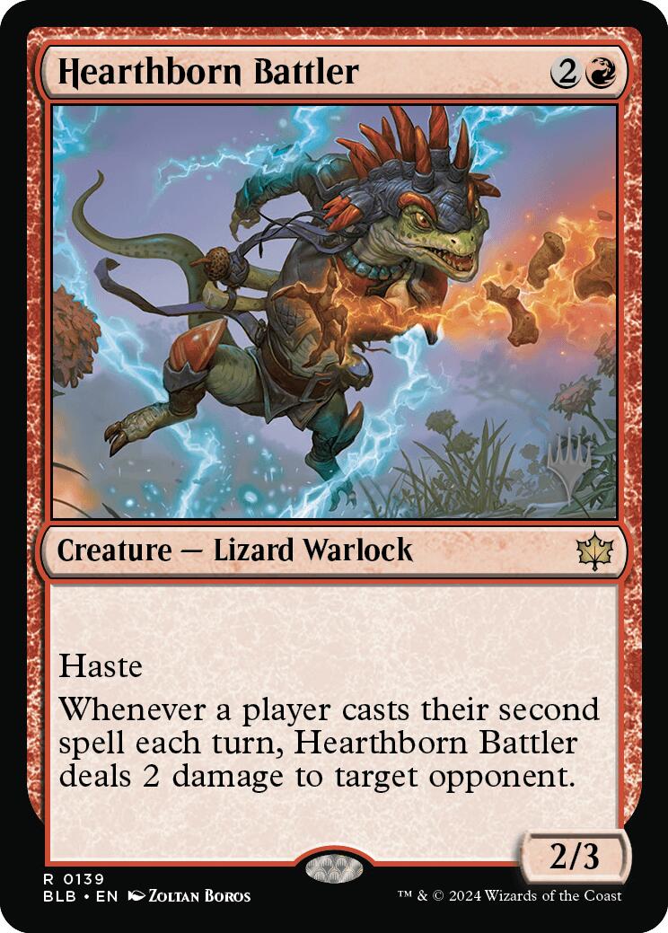 Hearthborn Battler (Promo Pack) [Bloomburrow Promos] | Galactic Gamez