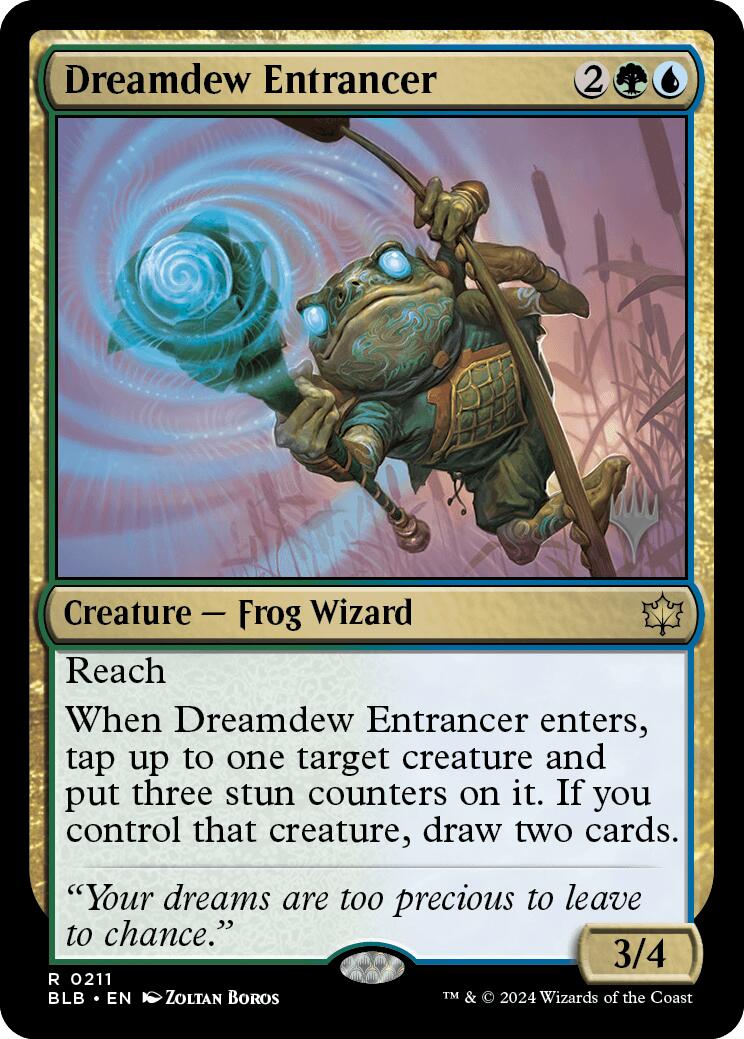 Dreamdew Entrancer (Promo Pack) [Bloomburrow Promos] | Galactic Gamez