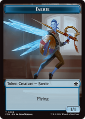 Soldier // Faerie Double-Sided Token [Foundations Tokens] | Galactic Gamez