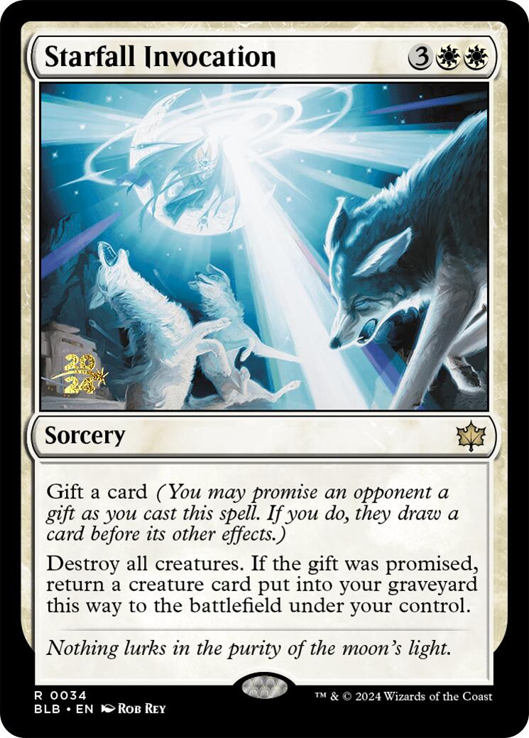 Starfall Invocation [Bloomburrow Prerelease Promos] | Galactic Gamez