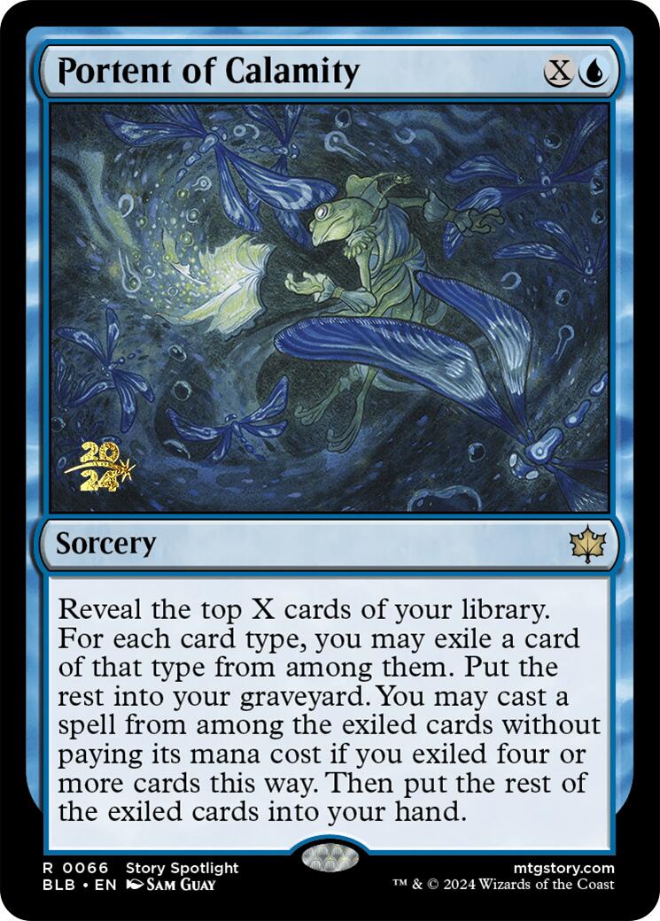Portent of Calamity [Bloomburrow Prerelease Promos] | Galactic Gamez