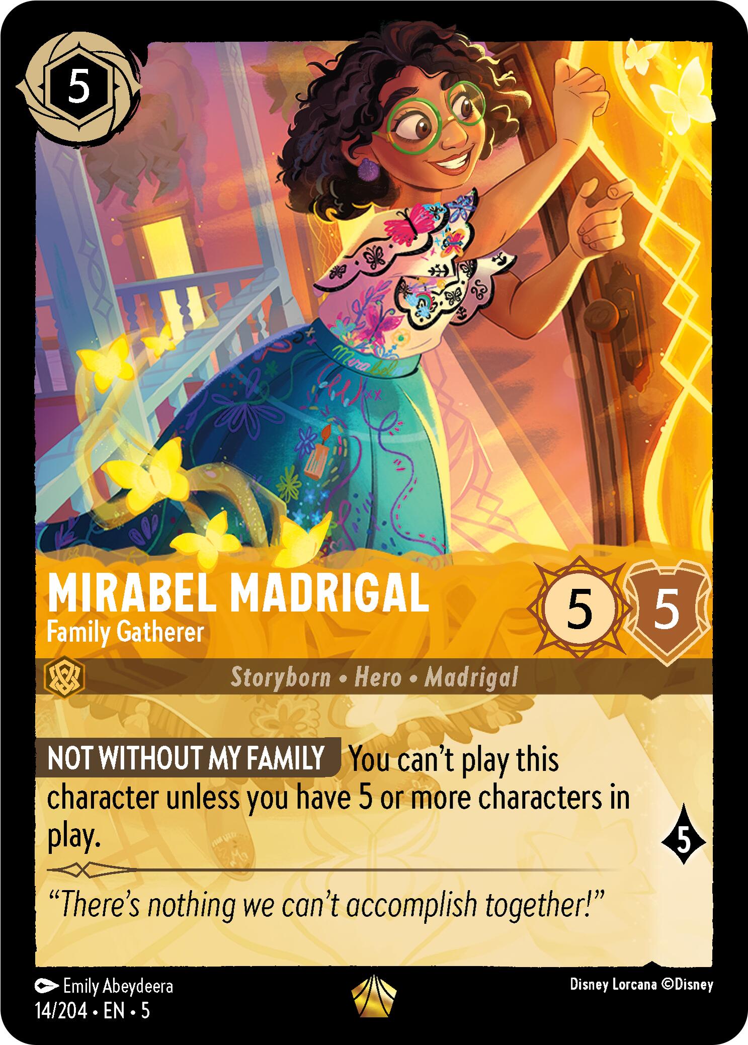 Mirabel Madrigal - Family Gatherer (14/204) [Shimmering Skies] | Galactic Gamez