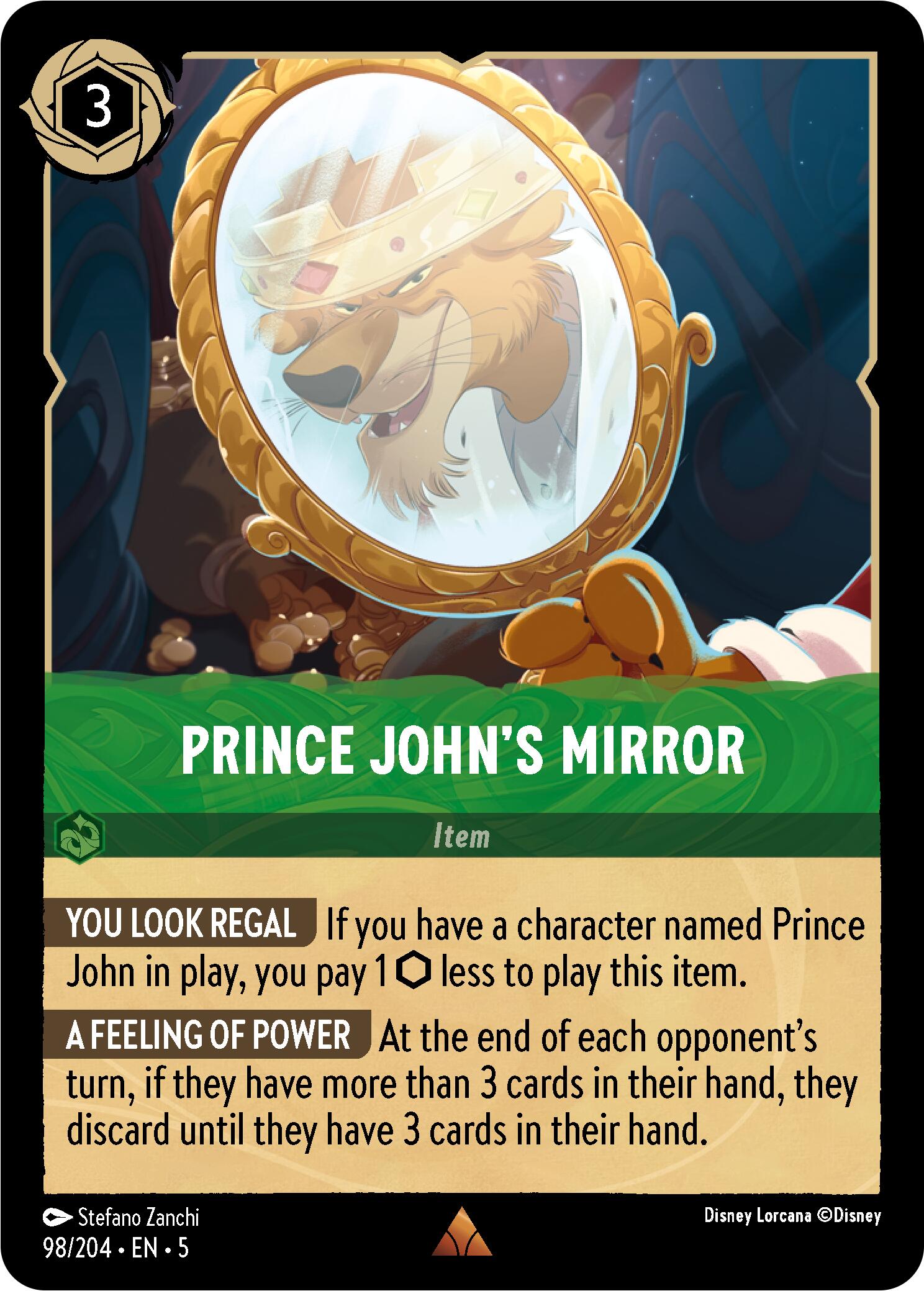 Prince John's Mirror (98/204) [Shimmering Skies] | Galactic Gamez