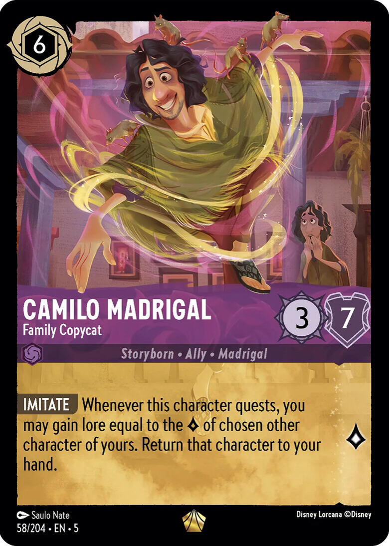 Camilo Madrigal - Family Copycat (58/204) [Shimmering Skies] | Galactic Gamez