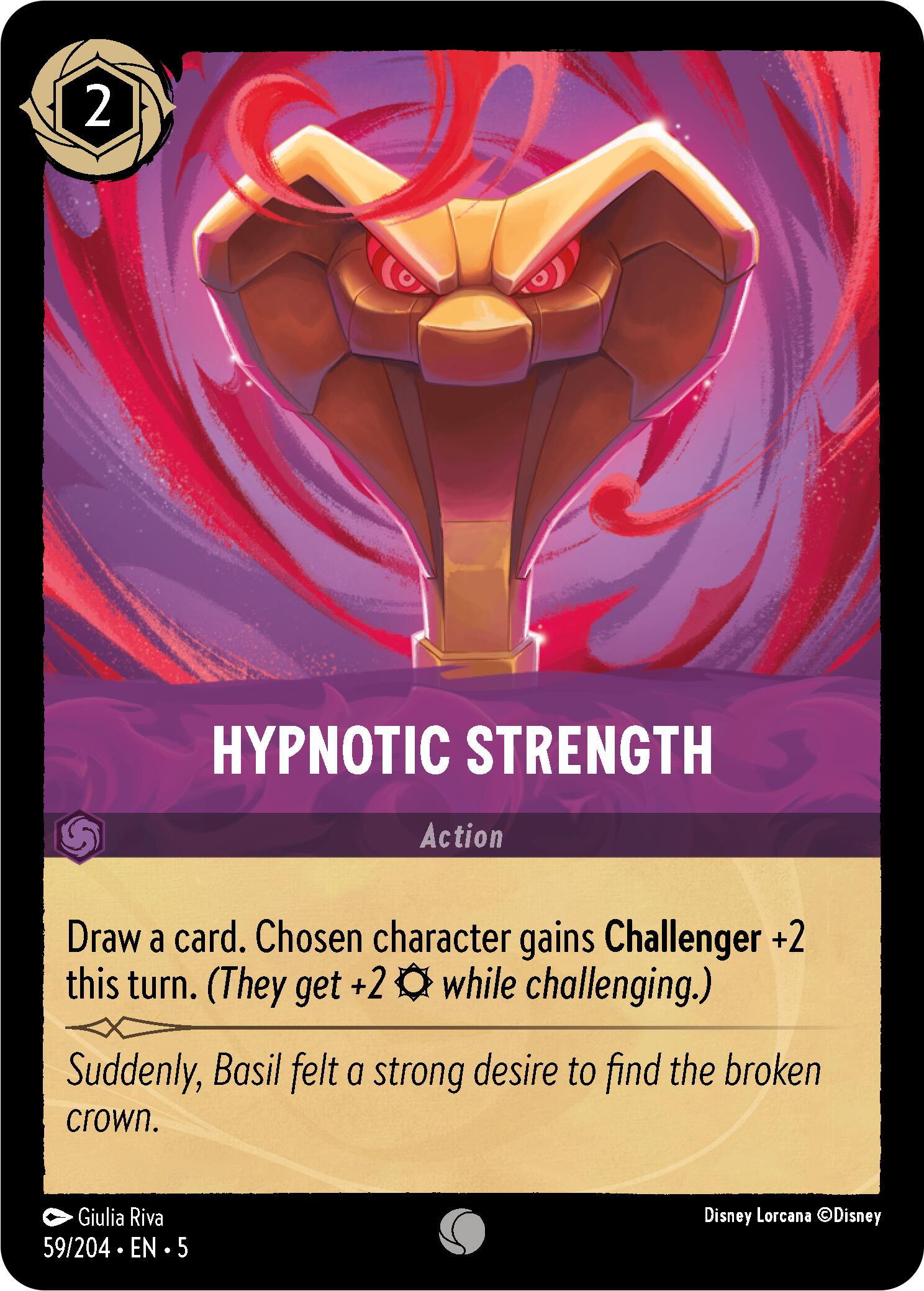 Hypnotic Strength (59/204) [Shimmering Skies] | Galactic Gamez