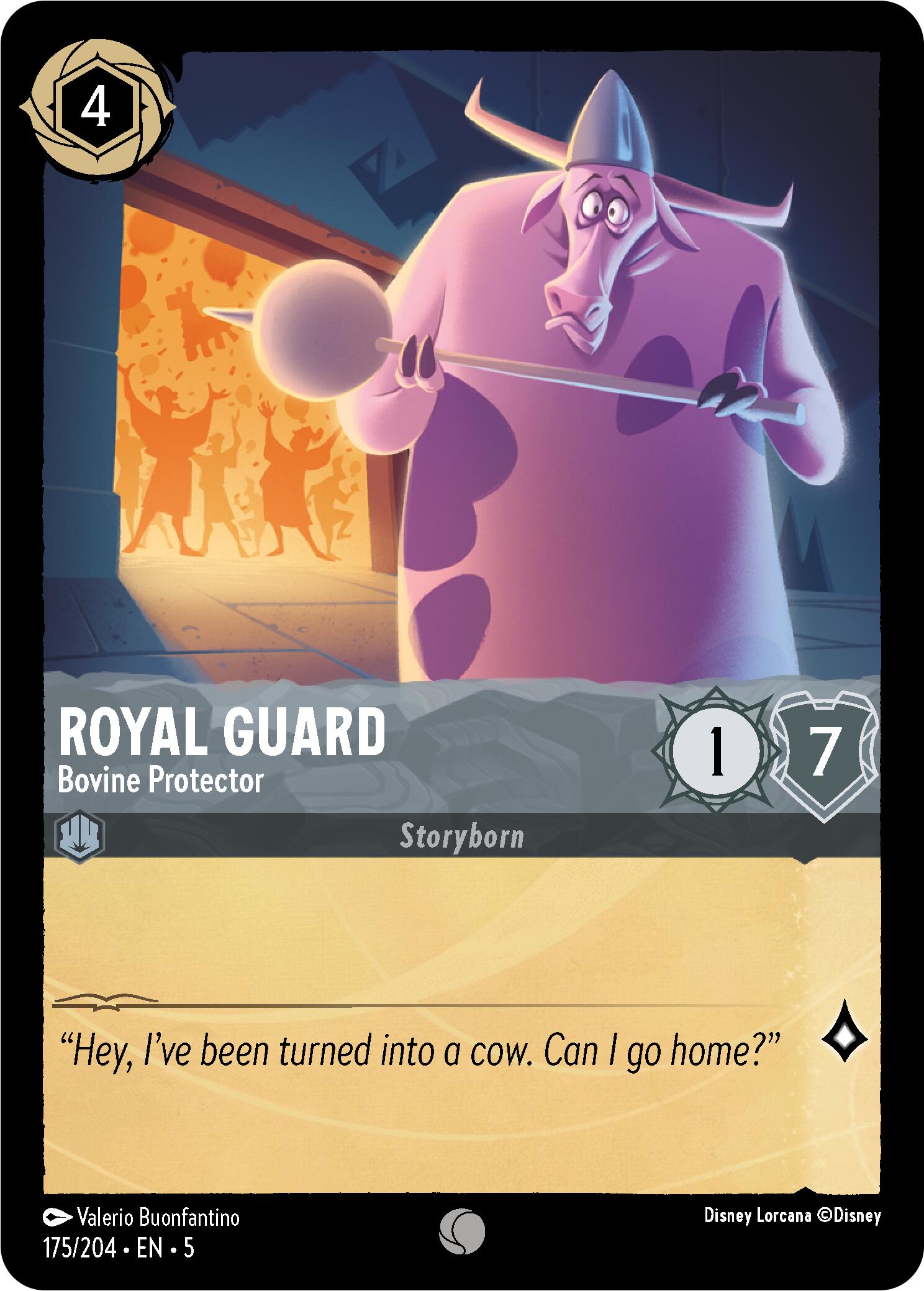Royal Guard - Bovine Protector (175/204) [Shimmering Skies] | Galactic Gamez