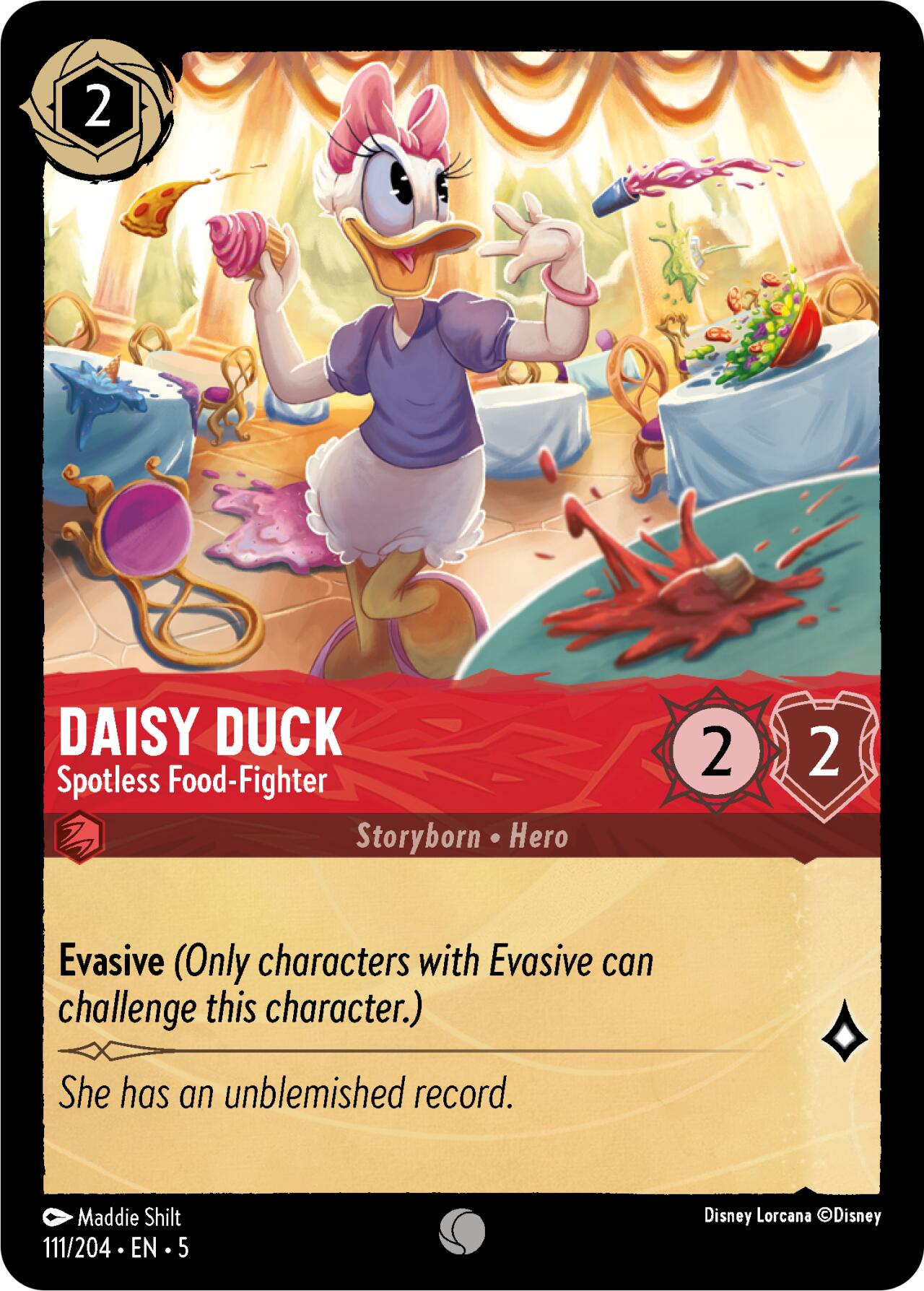 Daisy Duck - Spotless Food-Fighter (111/204) [Shimmering Skies] | Galactic Gamez