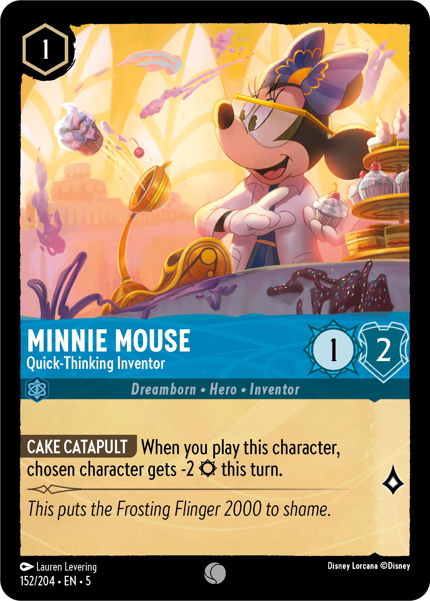 Minnie Mouse - Quick-Thinking Inventor (152/204) [Shimmering Skies] | Galactic Gamez