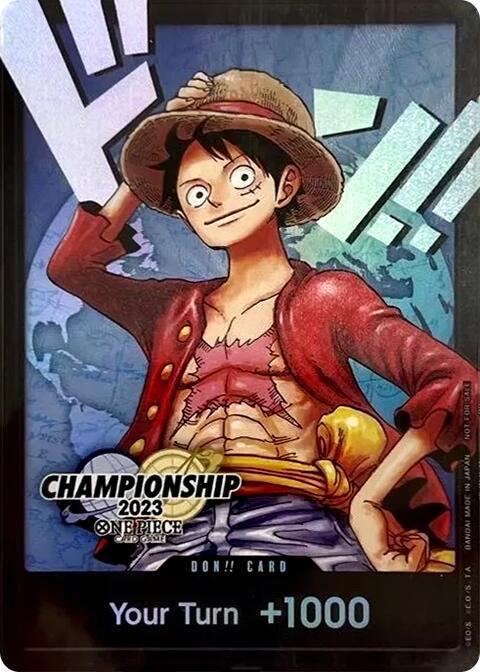 DON!! Card (Monkey.D.Luffy) (2023 World Championship Finals) [One Piece Promotion Cards] | Galactic Gamez