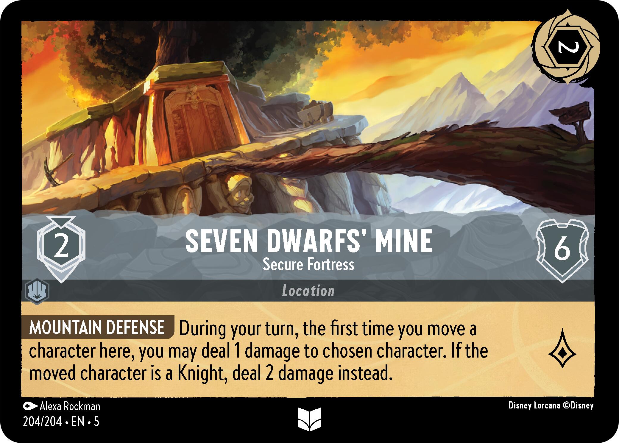 Seven Dwarfs' Mine - Secure Fortress (204/204) [Shimmering Skies] | Galactic Gamez