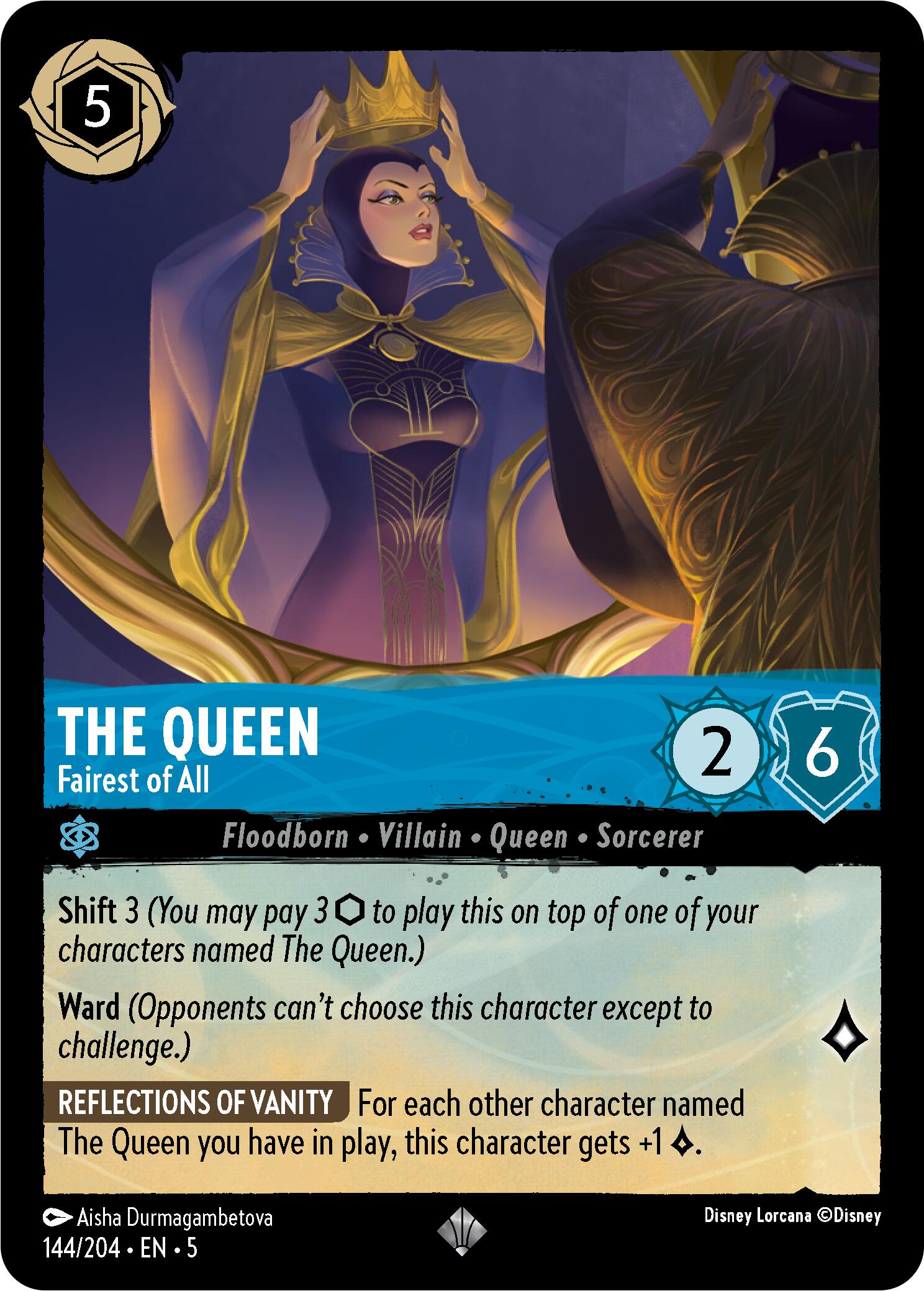 The Queen - Fairest of All (144/204) [Shimmering Skies] | Galactic Gamez