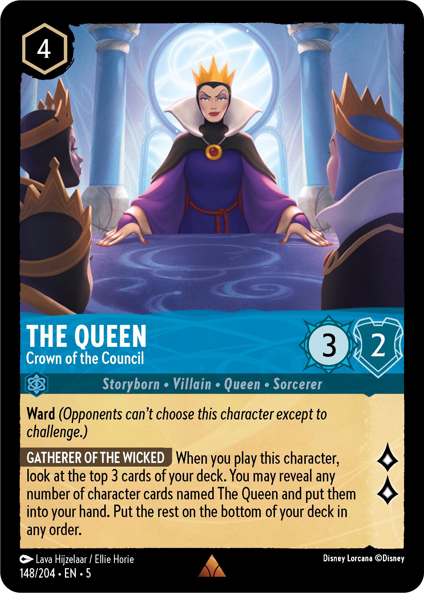 The Queen - Crown of the Council (148/204) [Shimmering Skies] | Galactic Gamez