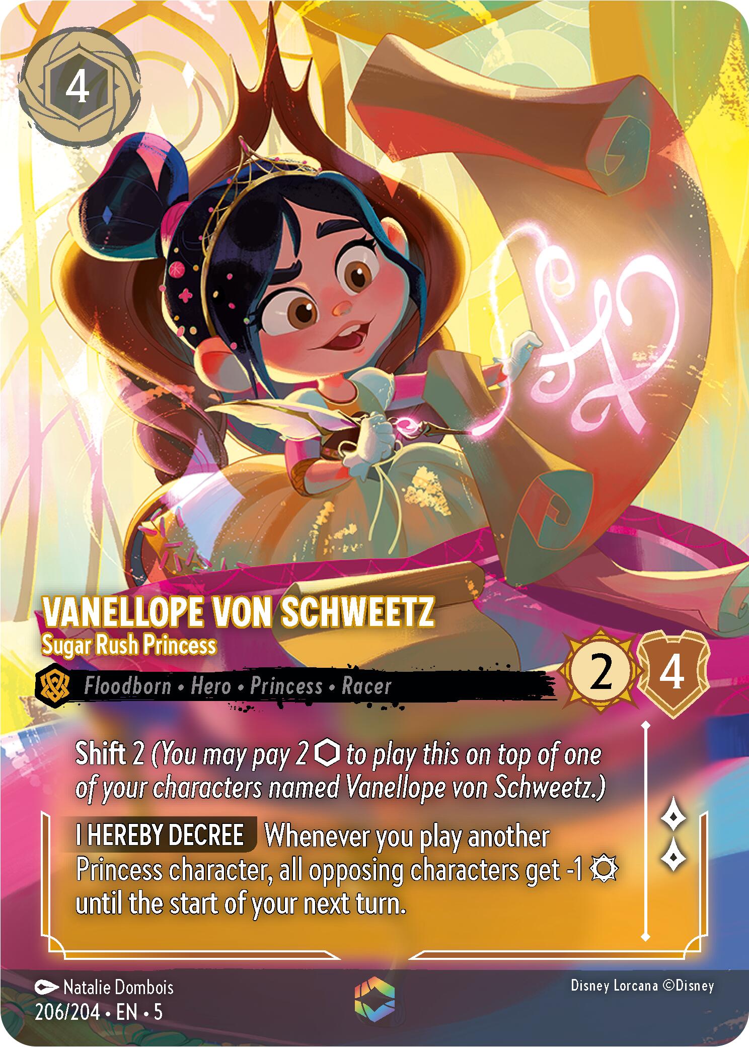 Vanellope von Schweetz - Sugar Rush Princess (Enchanted) (206/204) [Shimmering Skies] | Galactic Gamez