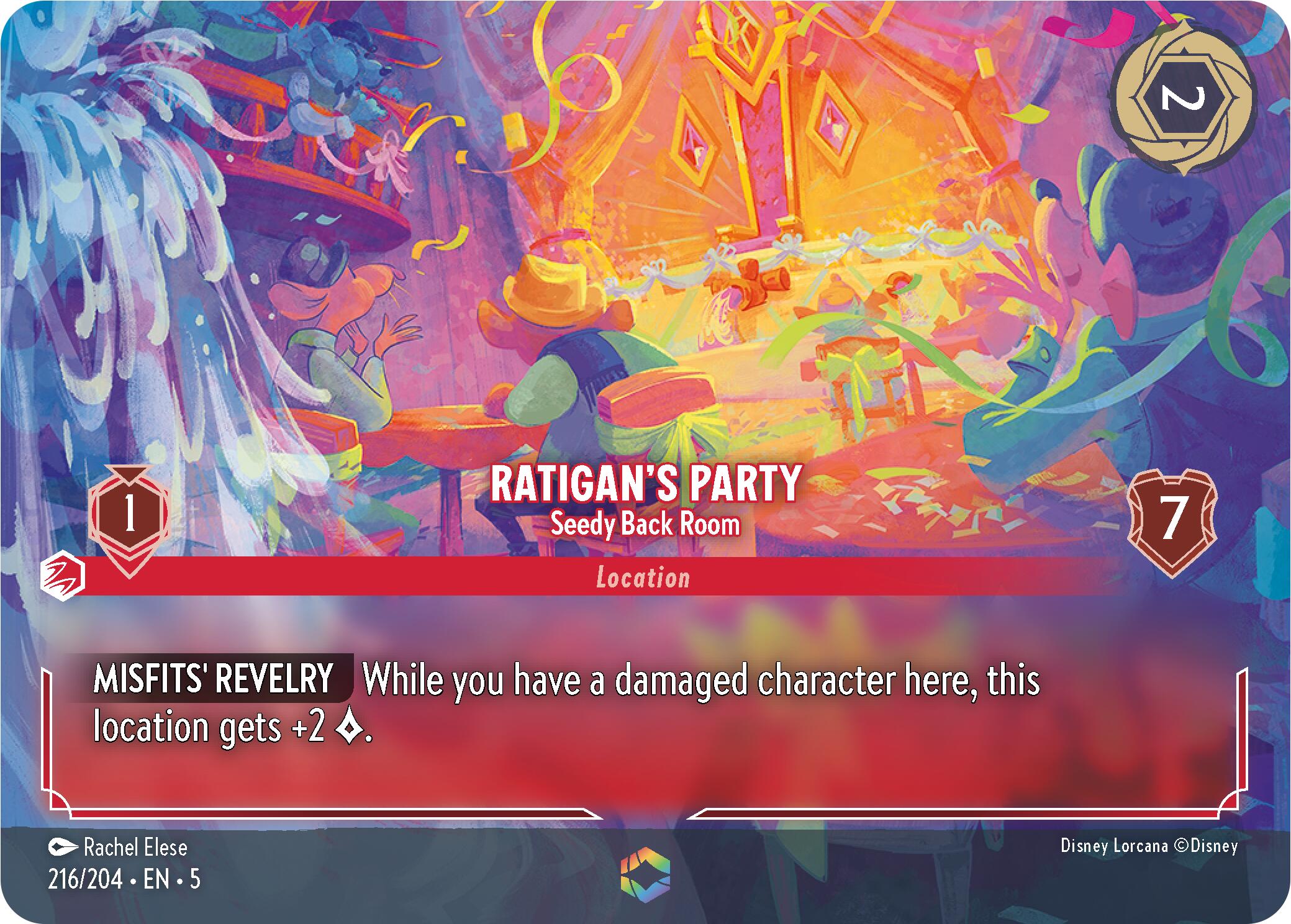 Ratigan's Party - Seedy Back Room (Enchanted) (216/204) [Shimmering Skies] | Galactic Gamez