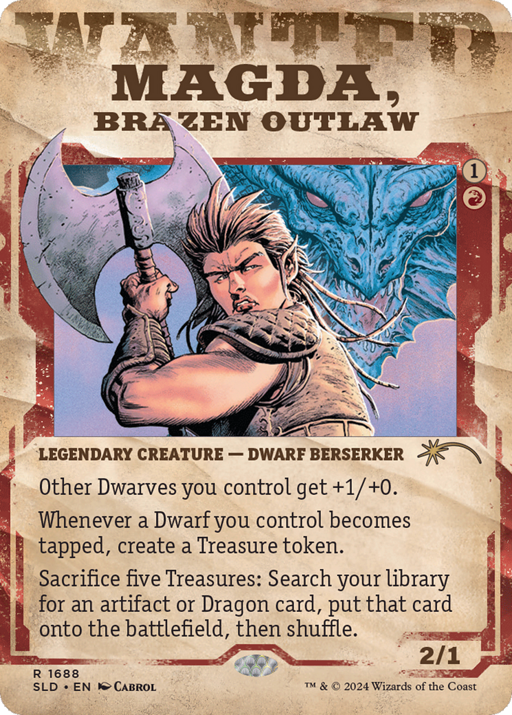 Magda, Brazen Outlaw [Secret Lair Drop Series] | Galactic Gamez