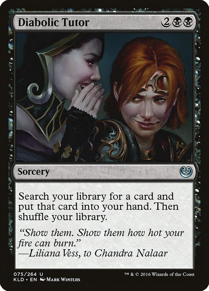 Diabolic Tutor [Kaladesh] | Galactic Gamez