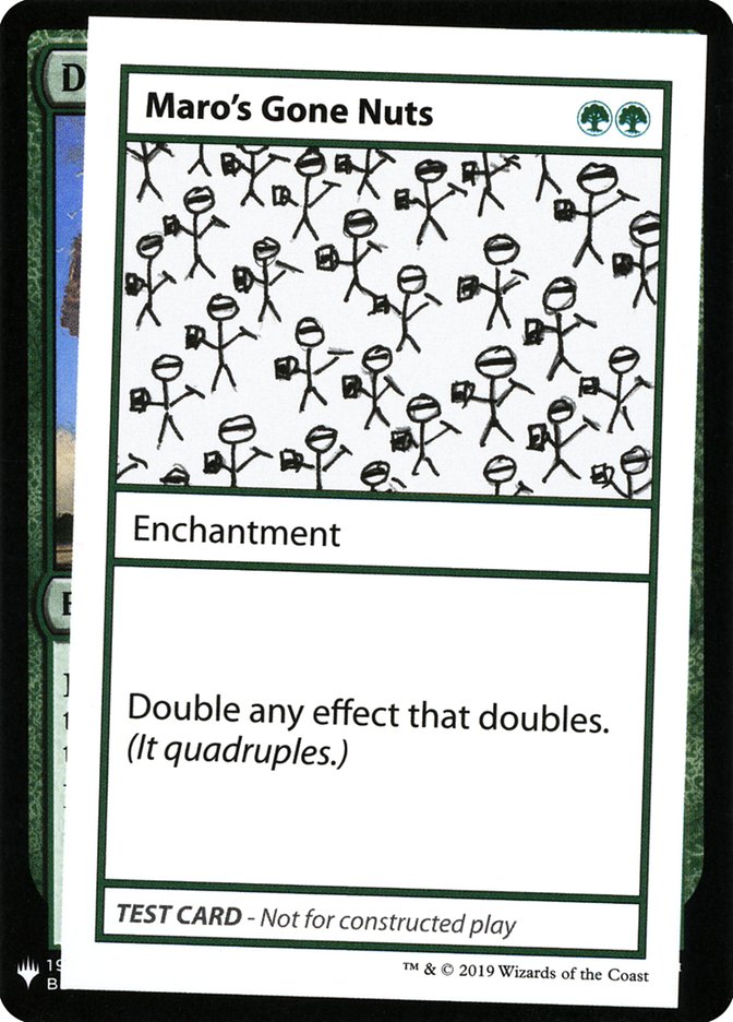 Maro's Gone Nuts [Mystery Booster Playtest Cards] | Galactic Gamez