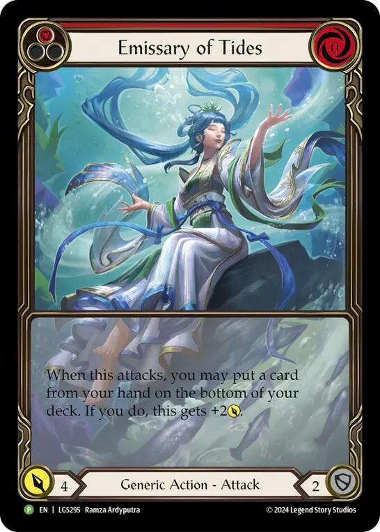Emissary of Tides [LGS295] (Promo)  Rainbow Foil | Galactic Gamez