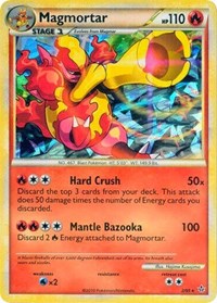 Magmortar (2/95) (Cracked Ice Holo) [HeartGold & SoulSilver: Unleashed] | Galactic Gamez