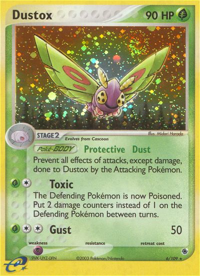 Dustox (6/109) [EX: Ruby & Sapphire] | Galactic Gamez