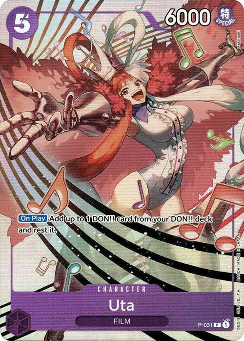 Uta (P-031) (Premium Card Collection -Uta-) [One Piece Promotion Cards] | Galactic Gamez