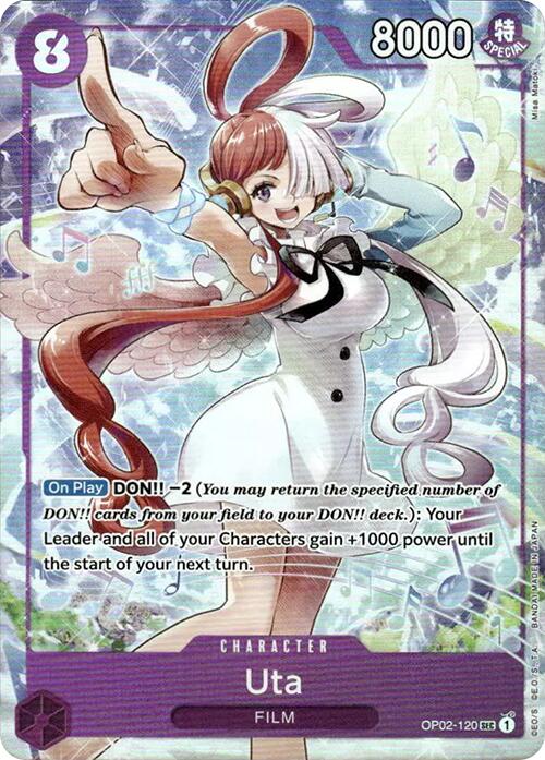 Uta (OP02-120) (Premium Card Collection -Uta-) [One Piece Promotion Cards] | Galactic Gamez
