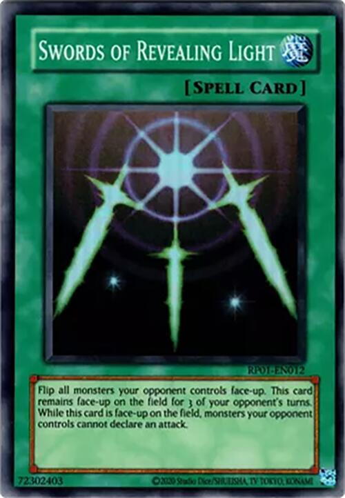 Swords of Revealing Light [RP01-EN012] Super Rare | Galactic Gamez