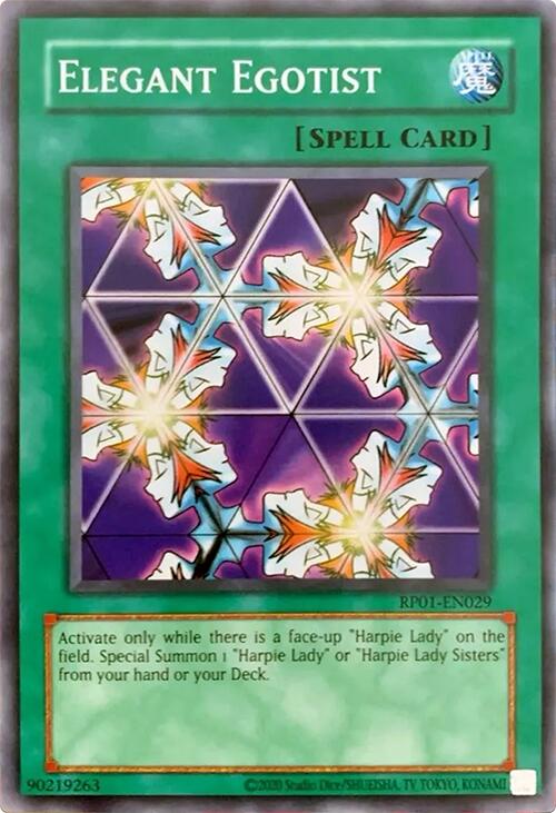 Elegant Egotist [RP01-EN029] Common | Galactic Gamez