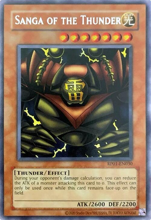 Sanga of the Thunder [RP01-EN030] Rare | Galactic Gamez