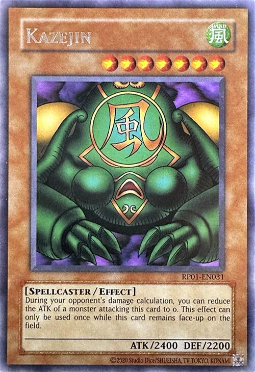 Kazejin [RP01-EN031] Rare | Galactic Gamez