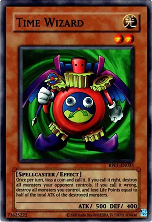 Time Wizard [RP01-EN035] Super Rare | Galactic Gamez