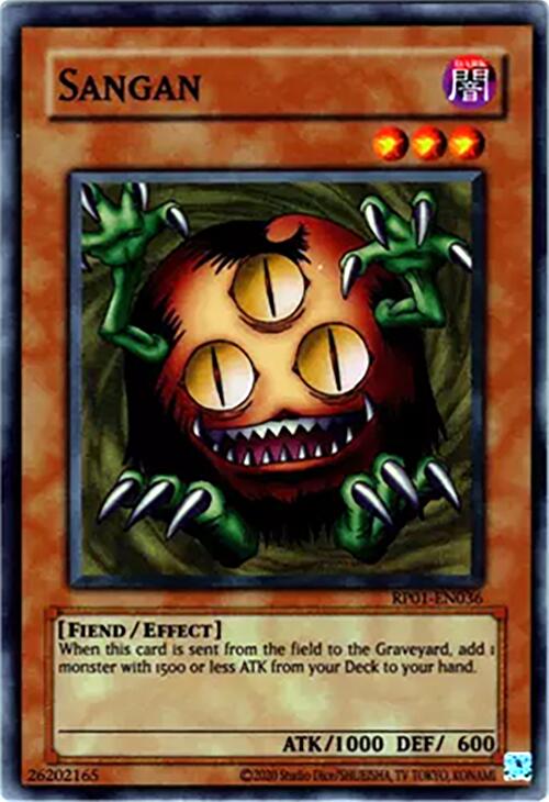 Sangan [RP01-EN036] Super Rare | Galactic Gamez
