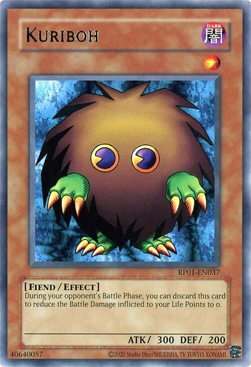 Kuriboh [RP01-EN037] Rare | Galactic Gamez