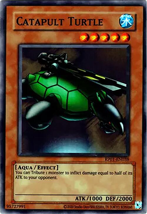 Catapult Turtle [RP01-EN038] Super Rare | Galactic Gamez