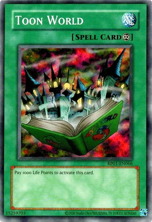 Toon World [RP01-EN066] Common | Galactic Gamez
