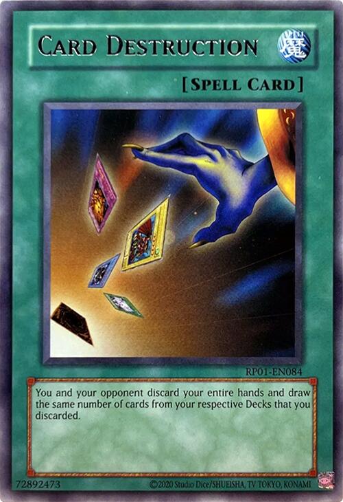 Card Destruction [RP01-EN084] Rare | Galactic Gamez