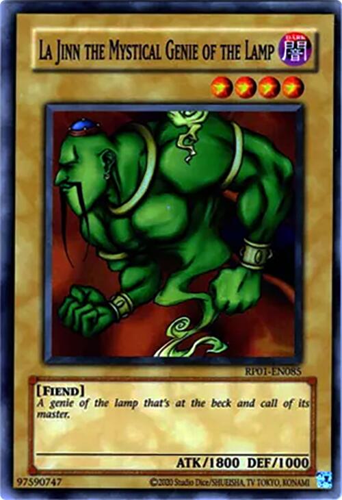 La Jinn the Mystical Genie of the Lamp [RP01-EN085] Super Rare | Galactic Gamez