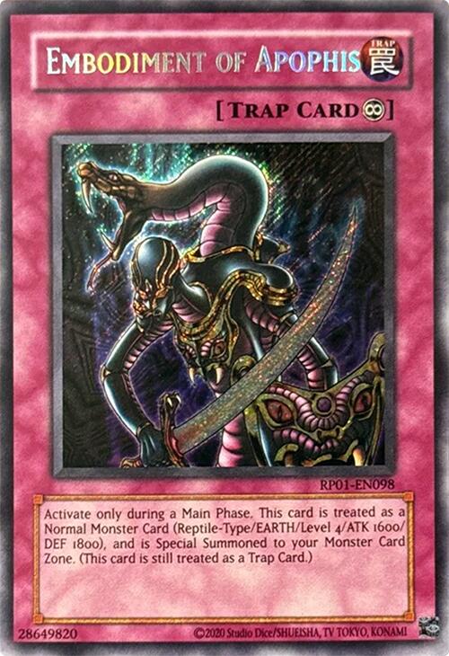 Embodiment of Apophis [RP01-EN098] Secret Rare | Galactic Gamez