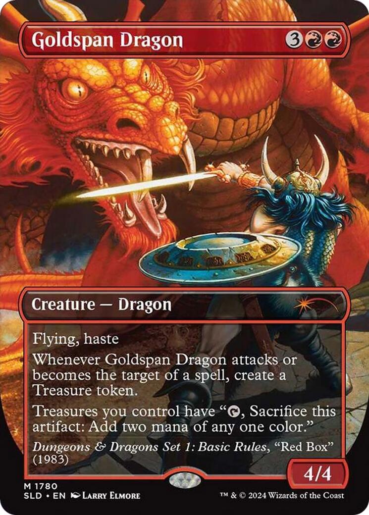Goldspan Dragon [Secret Lair Drop Series] | Galactic Gamez