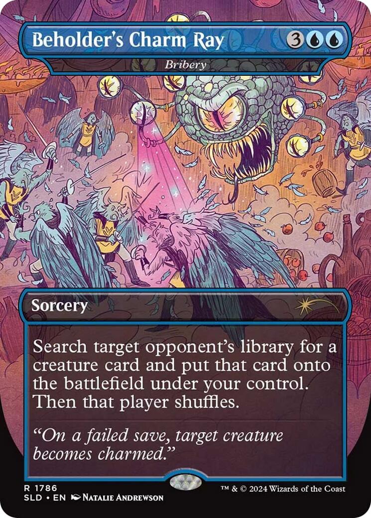 Beholder's Charm Ray - Bribery [Secret Lair Drop Series] | Galactic Gamez