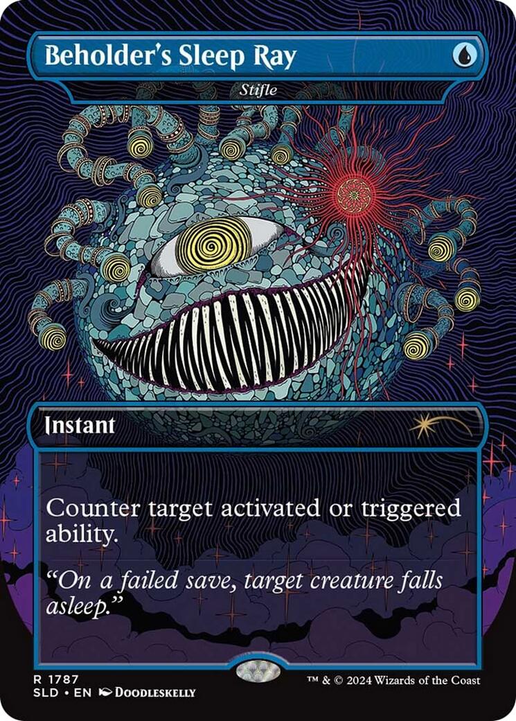 Beholder's Sleep Ray - Stifle [Secret Lair Drop Series] | Galactic Gamez