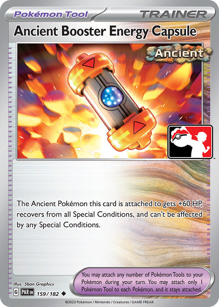 Ancient Booster Energy Capsule (159/182) [Prize Pack Series Five] | Galactic Gamez