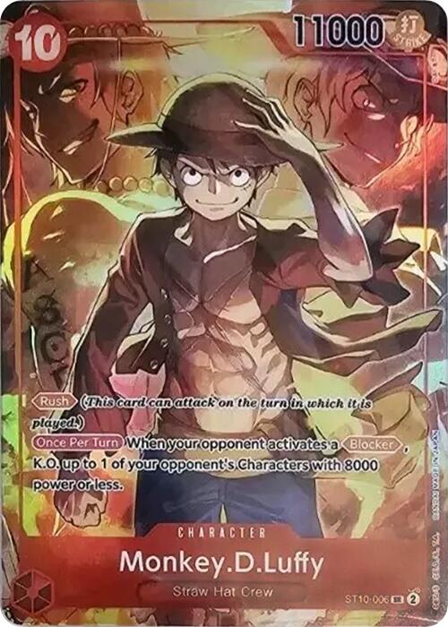 Monkey.D.Luffy (Treasure Booster Set) [One Piece Promotion Cards] | Galactic Gamez