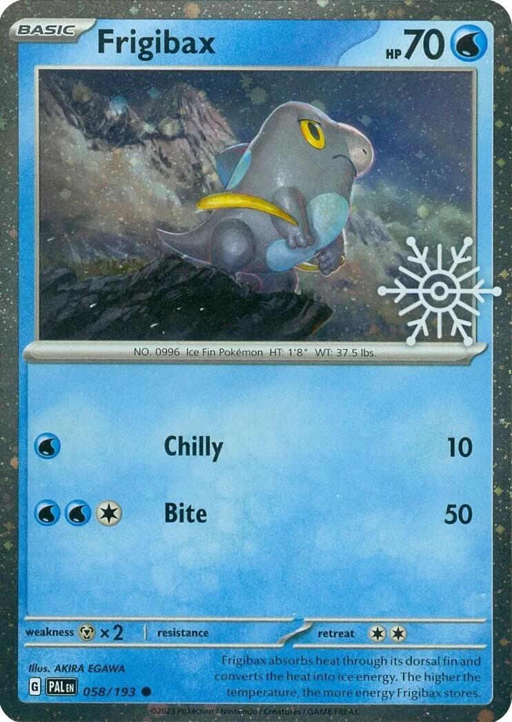 Frigibax (058/193) (Holiday Calendar) [Miscellaneous Cards] | Galactic Gamez