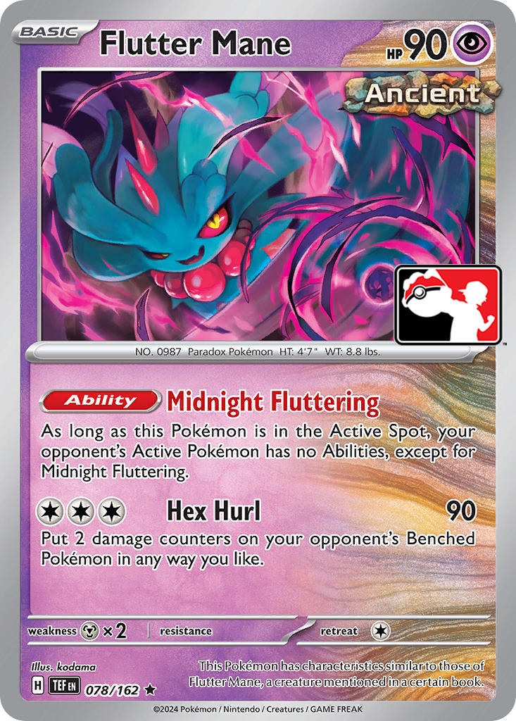 Flutter Mane (078/162) [Prize Pack Series Five] | Galactic Gamez