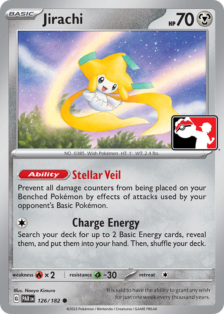 Jirachi (126/182) [Prize Pack Series Five] | Galactic Gamez