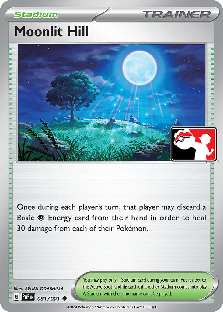 Moonlit Hill (081/091) [Prize Pack Series Five] | Galactic Gamez