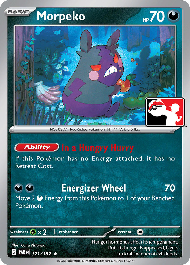 Morpeko (121/182) [Prize Pack Series Five] | Galactic Gamez