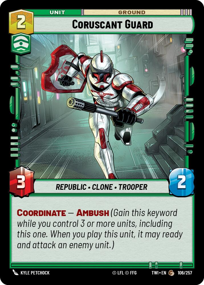 Coruscant Guard (106/257) (106/257) [Twilight of the Republic] | Galactic Gamez