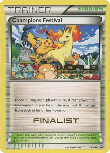 Champions Festival (XY91) (2015 Finalist) [XY: Black Star Promos] | Galactic Gamez